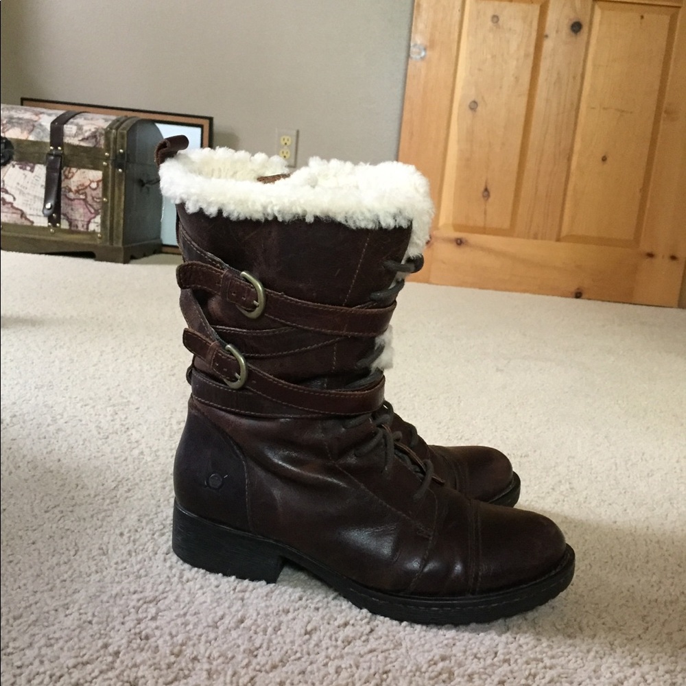 Born Shearling Lined Boots